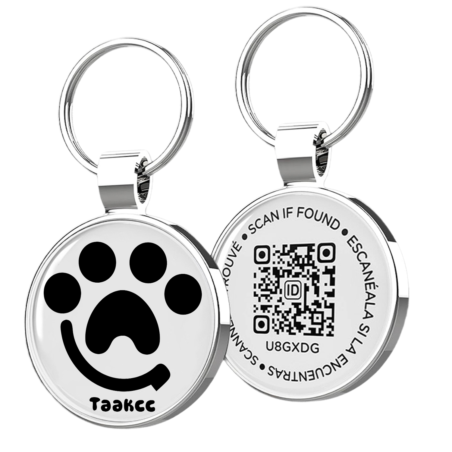 Pet Supplies Online - Metalowa identyfikatka dla psa z kodem