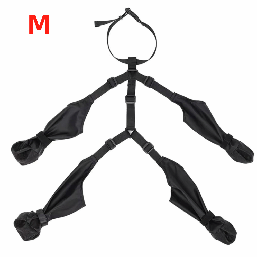 Dog Booties Paw Protector - Antypoślizgowe, wodoodporne buty dla psa, regulowane