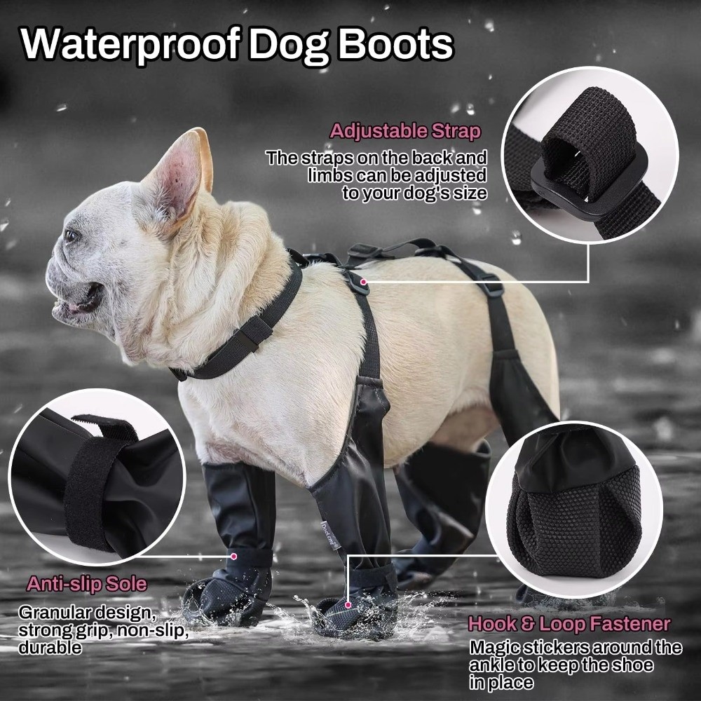 Wodoodporne buty dla psa chron – Dog Booties Paw Protector recenzja i cena