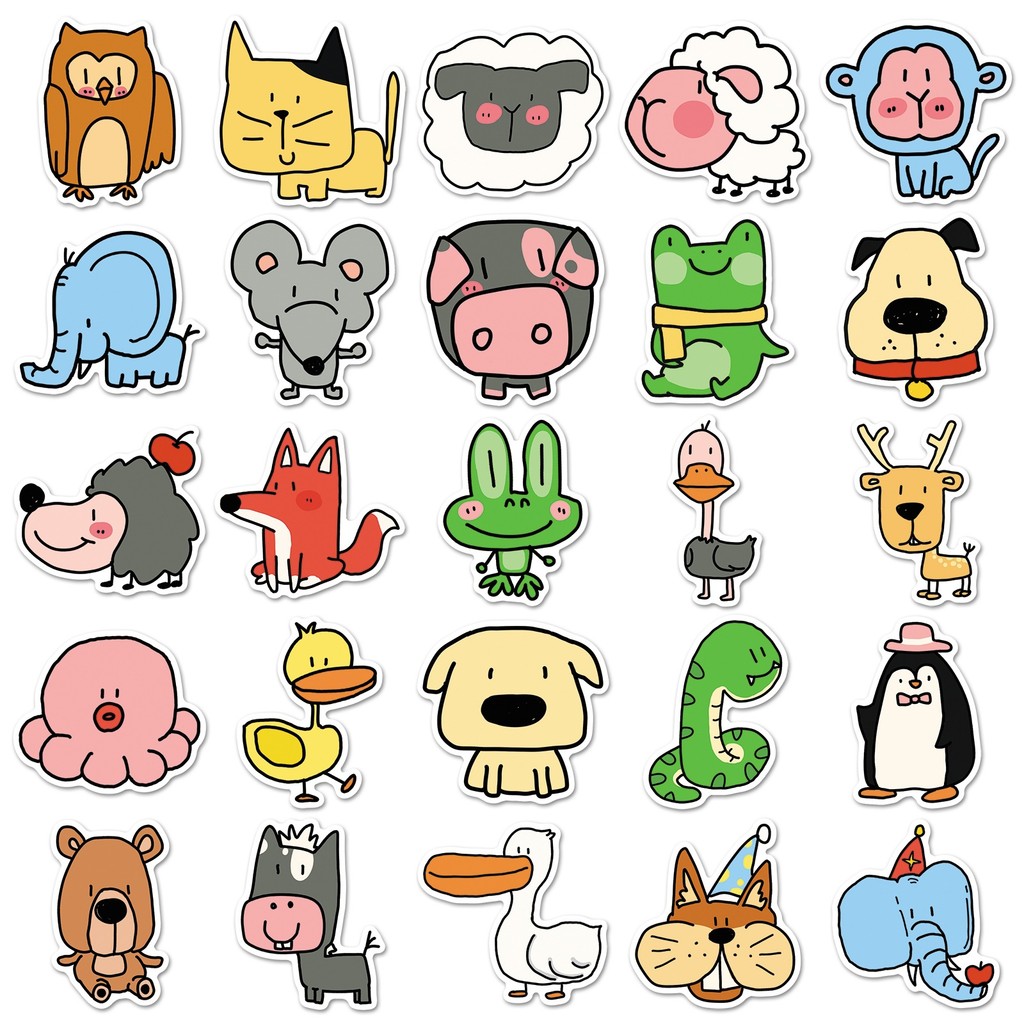 50 arkuszy naklejek ze zwierzę – Pet Supplies Zoo recenzja i cena