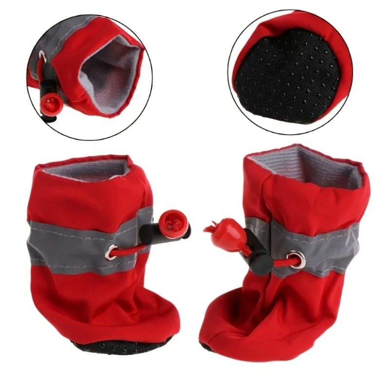 4 szt. Wodoodporne buty dla ps – Dog Booties Paw Protector recenzja i cena