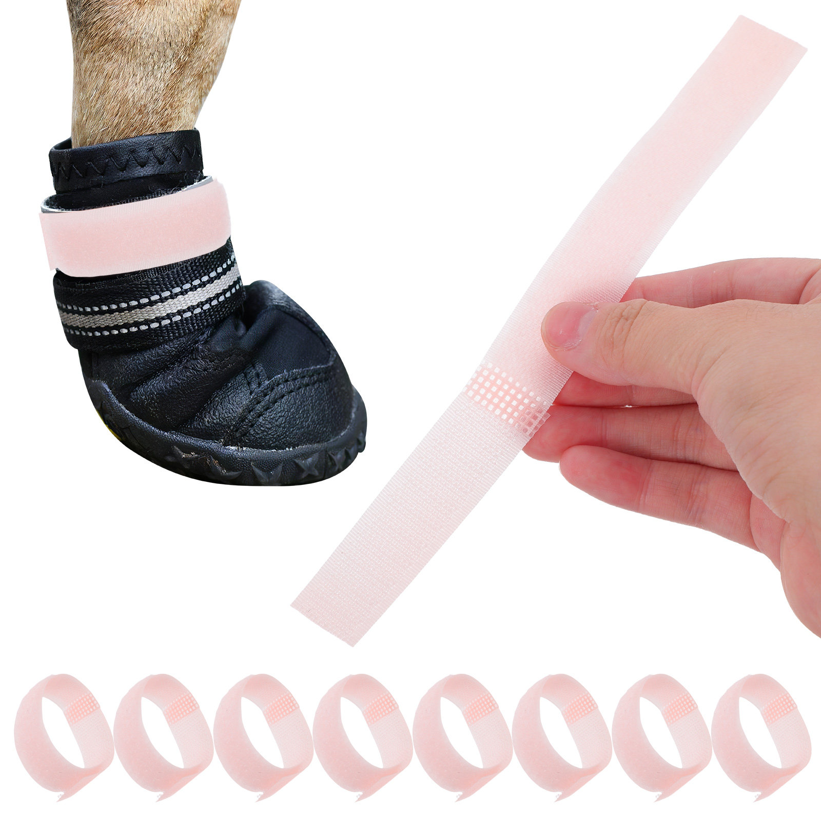 10 szt. uchwytów na buty dla z – Dog Booties Paw Protector recenzja i cena