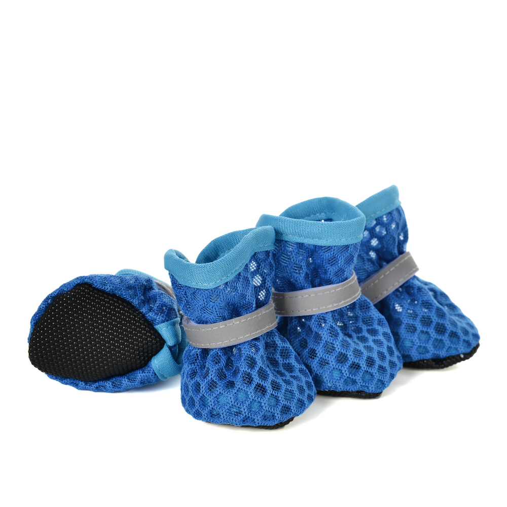 4 szt./zestaw Letnie Oddychają – Dog Booties Paw Protector recenzja i cena