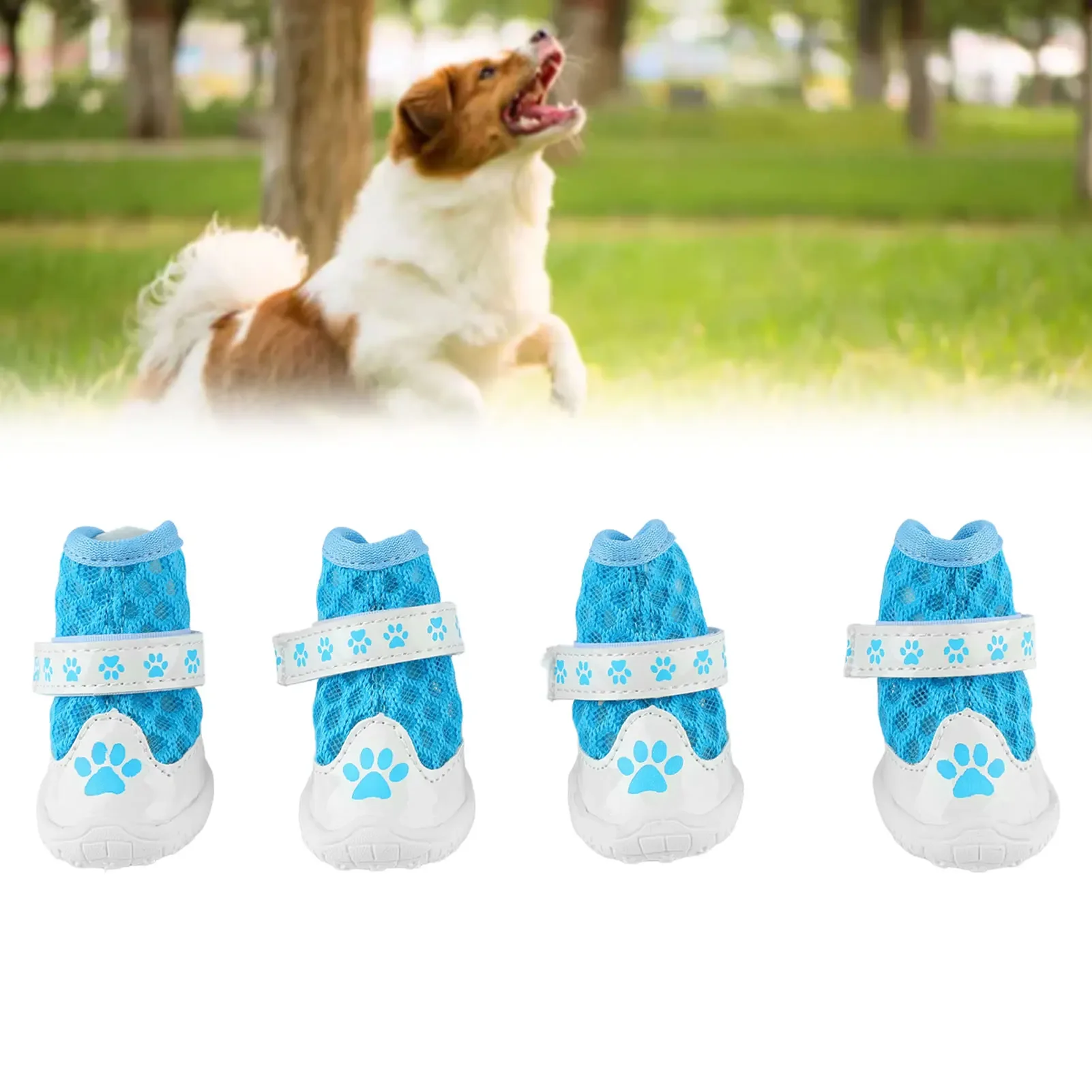 4 szt. Botki dla psów wiosna l – Dog Booties Paw Protector recenzja i cena