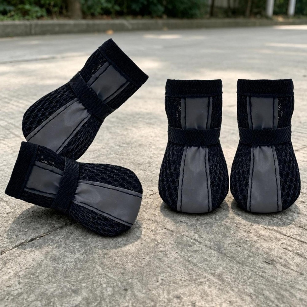 4 SZT./ZESTAW Trwałe, antypośl – Dog Booties Paw Protector recenzja i cena