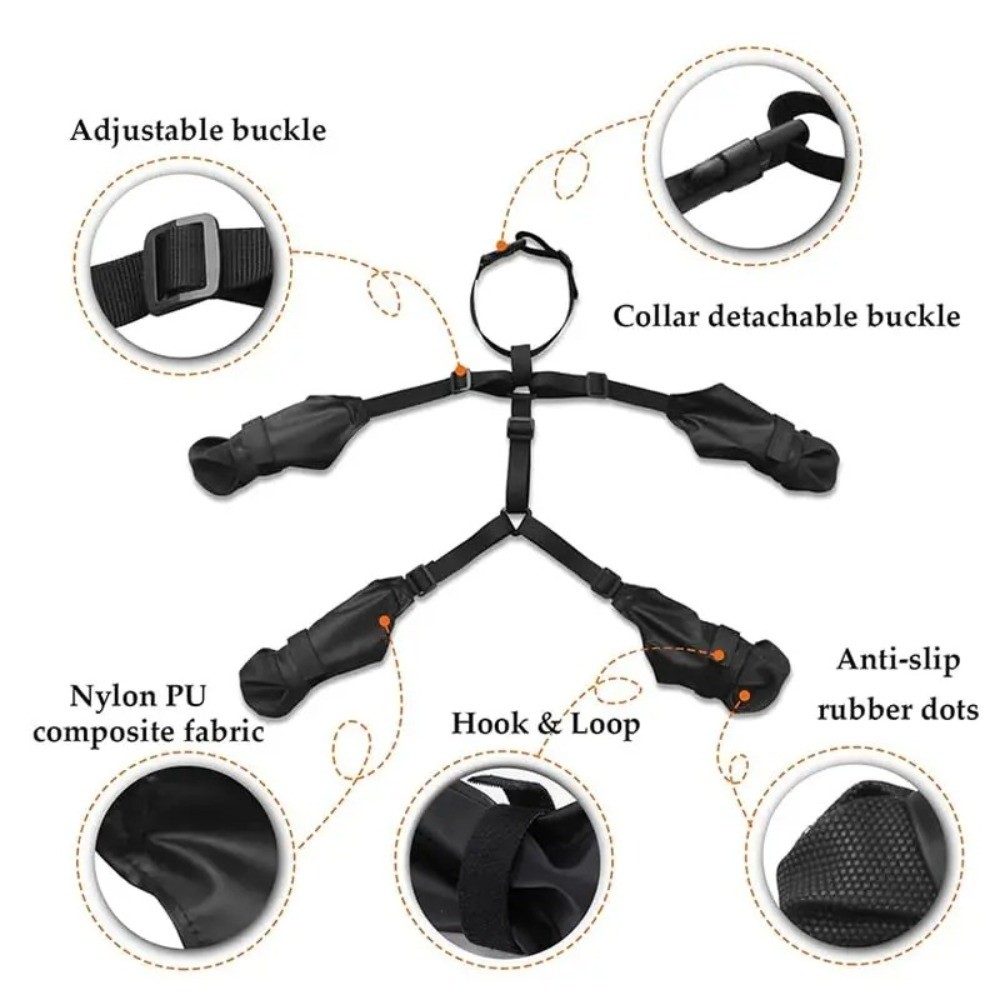 Antypoślizgowe, wodoodporne bu – Dog Booties Paw Protector recenzja i cena