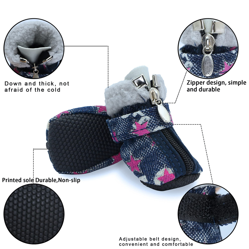 Benesaw ciepłe buty dla psów z – Dog Booties Paw Protector recenzja i cena